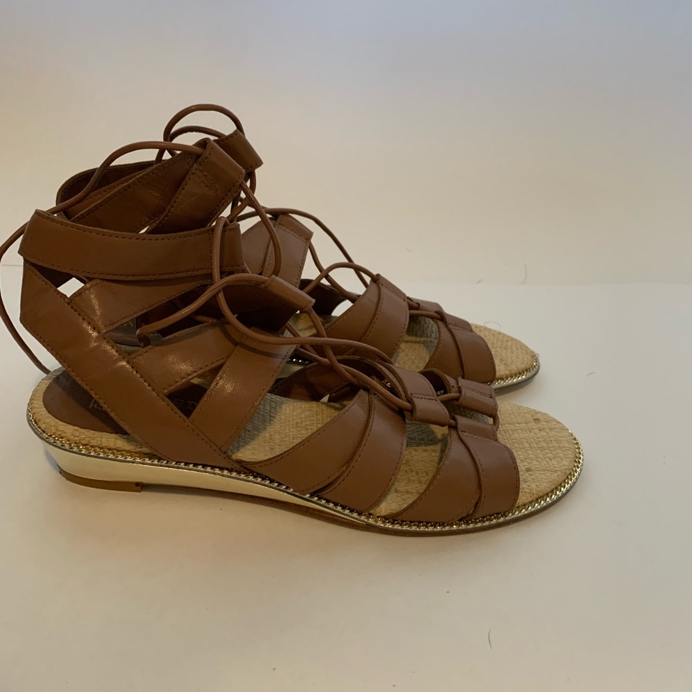 Cute Tan Gladiator Style Sandals